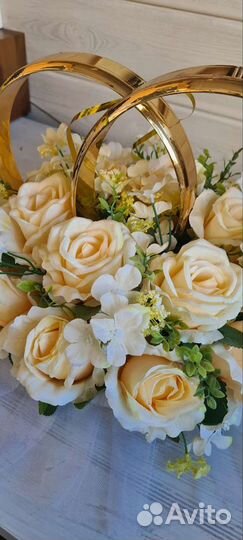 Аренда свадебные кольца на машину авто