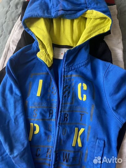 Вещи пакетом на мальчика 122 128