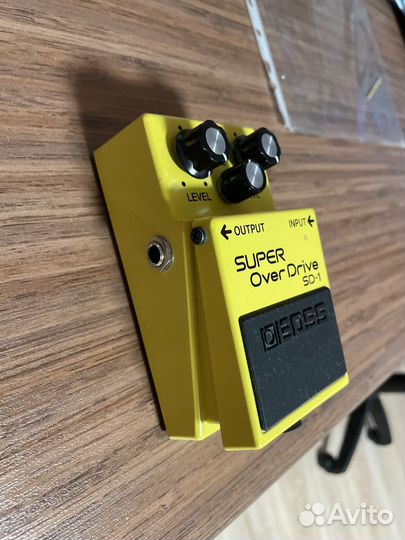 Гитарная педаль boss Super overdrive Sd-1