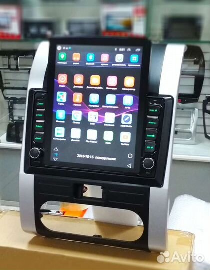 Nissan x-trail T 31 магнитола Android Tesla новая