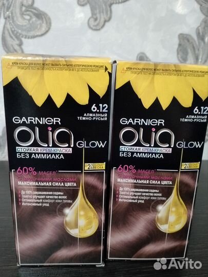 Краска для волос Garnier Olia 6.12