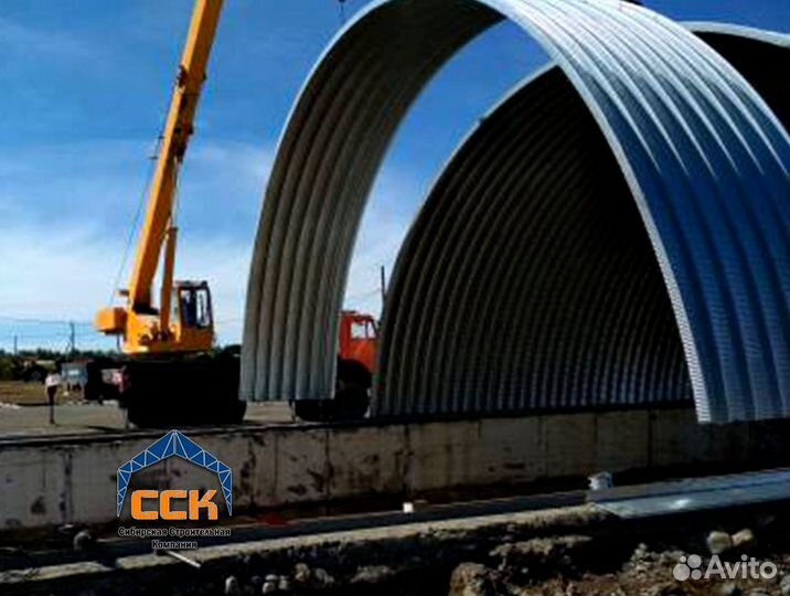 Строительство ангаров гаражей складов магазинов