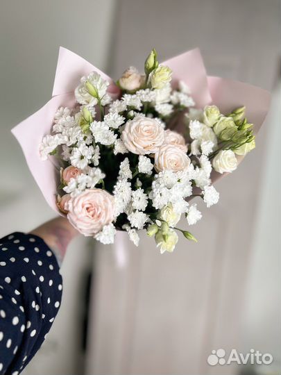 Авторский сборный букет цветы с доставкой Москва