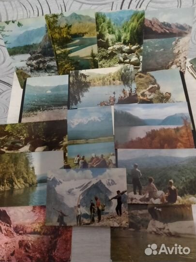 Комплект открыток Горный Алтай 1967 г