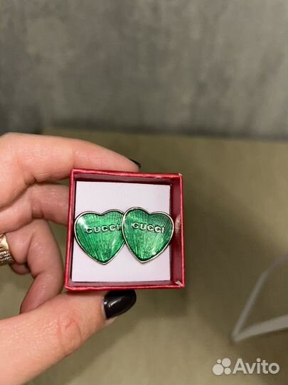 Серьги gucci