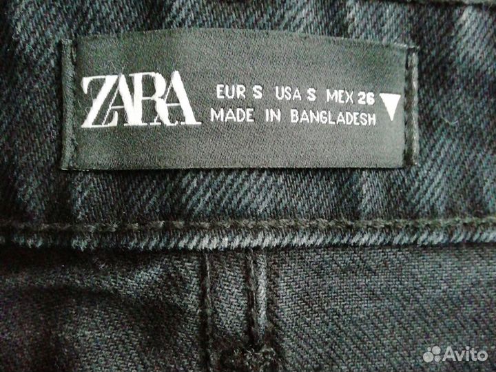 Юбка джинсовая zara