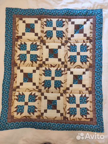 Одеяло детское в стиле пэчворк