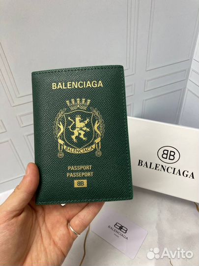 Новая обложка на паспорт Balenciaga