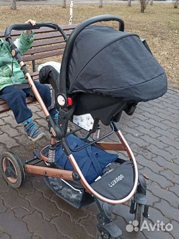 Детские коляски 3 в 1 luxmom