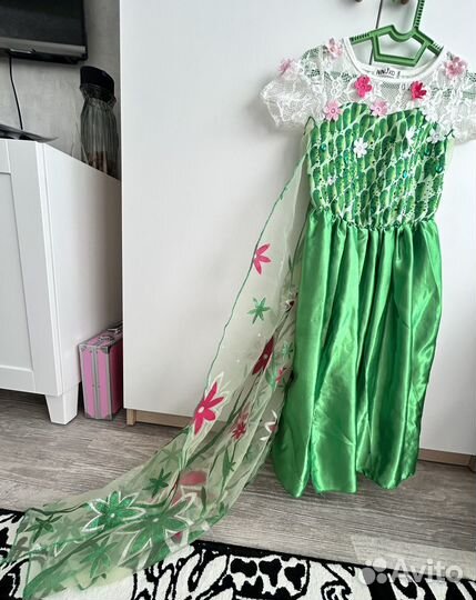Платье Эльзы холодное сердце весеннее