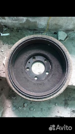 Фольксваген поло задние барабанные тормоза в сборе