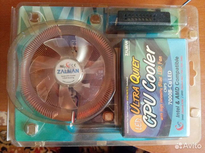 Кулер для процессора Zalman cnps 7000b-cu led