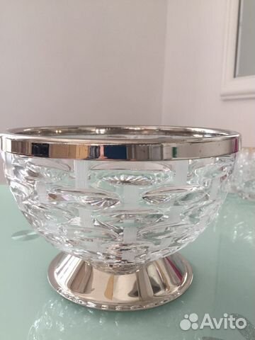 Хрустальная конфетница СССР