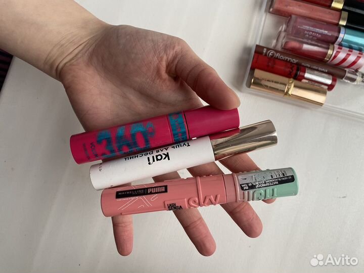 Набор косметики пакетом бу