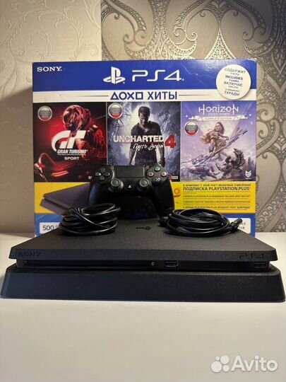 Sony PS4 slim 500gb много игр торг