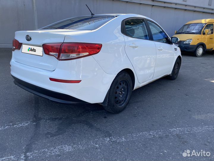 Kia Rio 1.4 МТ, 2016, 155 000 км