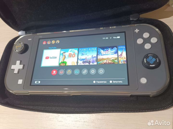 Nintendo switch lite с играми