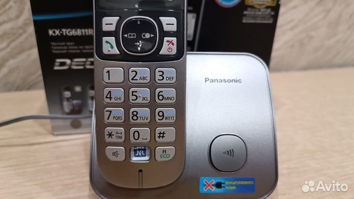 Беспроводной домашний телефон Panasonic KX-TG6811R