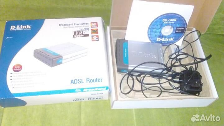 Маршрутизатор D-link DSL-500T