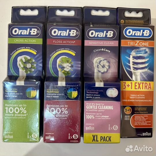 Детские/взрослые насадки для щетки Oral-B 1шт