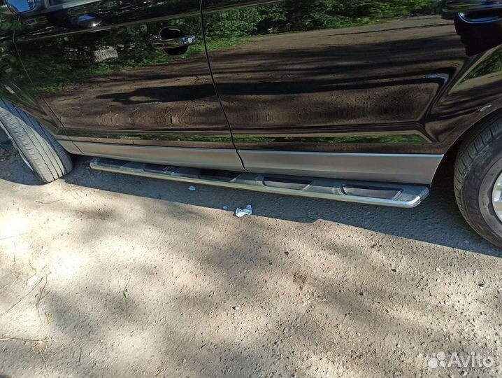 Пороги подножки оригинал комплект Audi Q7