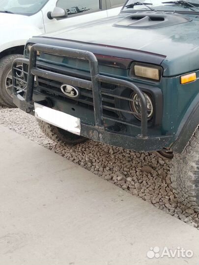 Силовые бампера Нива