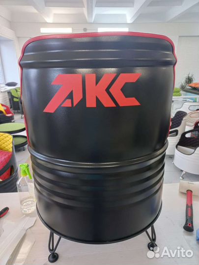 Кресла и столик из бочек в стиле Лофт