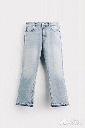 Джинсы zara flared fit (bootcut)
