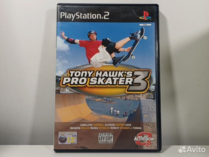 Tony Hawk's Pro Skater - 6 игр для PS2