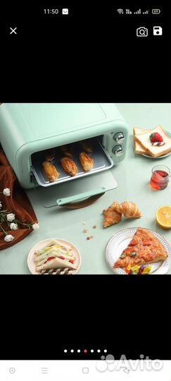 Мини печь духовка новая