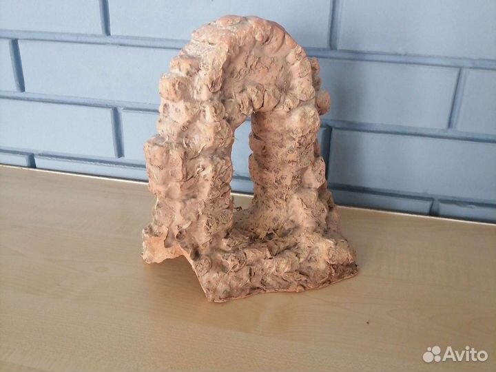 Глиняная скульптура для аквариума