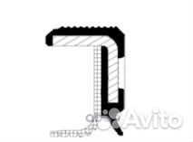 Сальник коленвала 100x120x10 TFE/ACM land rover: