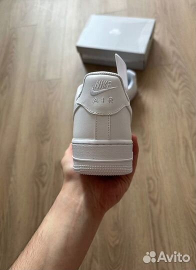 Кроссовки Nike AIR force 1 белые