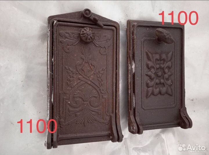 Дверцы печные чугунные