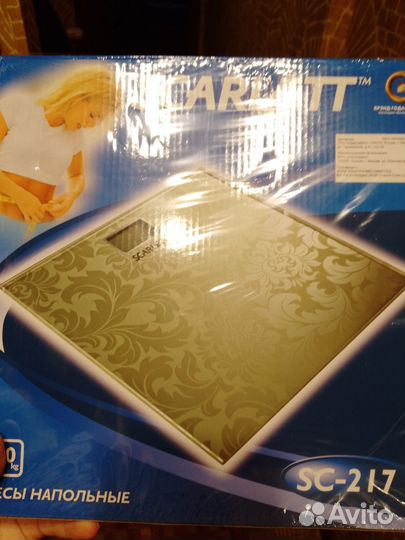 Весы напольные электронные Scarlett Новые