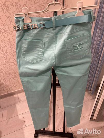 Брюки с ремнем