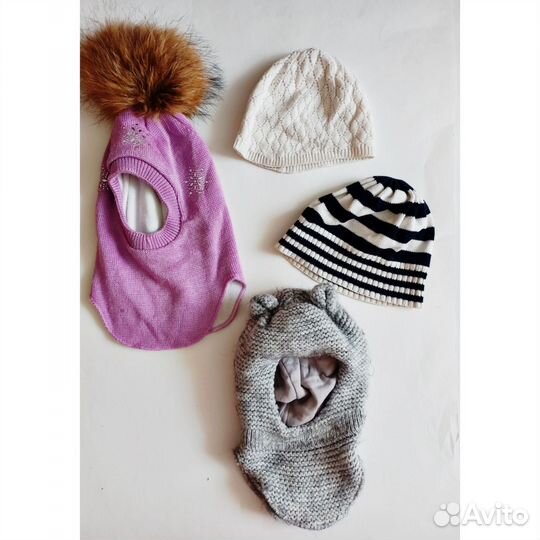 Шапки детские на девочку