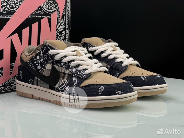 Кроссовки Travis Scott X Dunk Low SB Cactus Jack