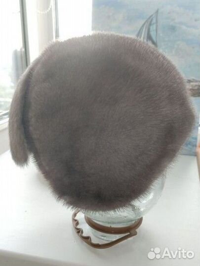 Шапка норковая р-р 54см