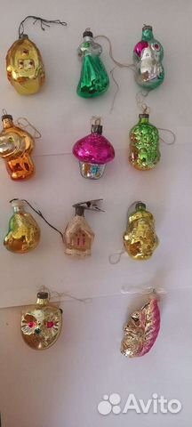 Елочные игрушки СССР