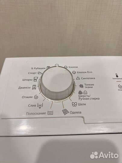 Стиральная машина electrolux с верт. загрузкой