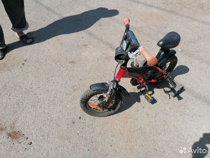 Детский трехколесный велосипед бу до 6 лет