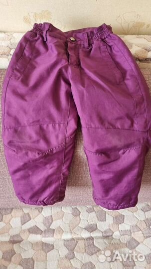 Утепленные брюки