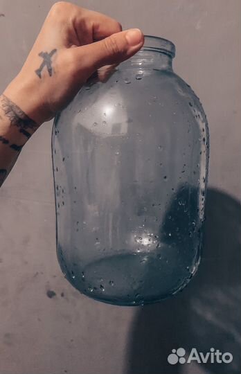 Бутылка стеклянная 10 литров