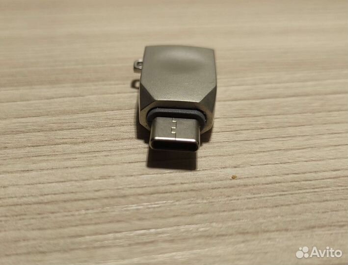 Адаптер Hoco UA9 переходник с USB на Type-C
