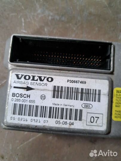 Блок управления подушек Volvo S80