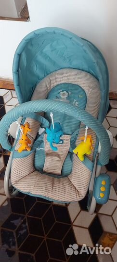 Детская качеля шезлонг