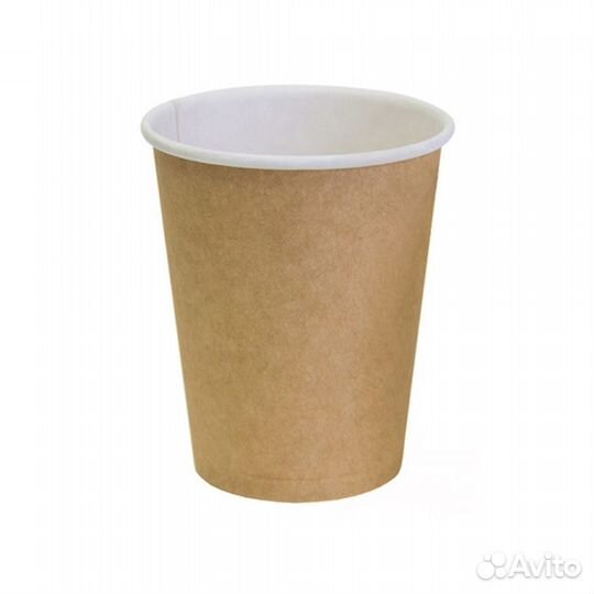 Бумажные крафт стаканы 10шт