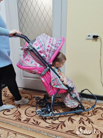 Санки коляска Nika kids 
