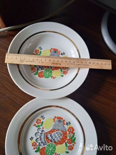 Детские тарелки СССР